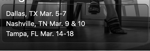 Directory listing with dates